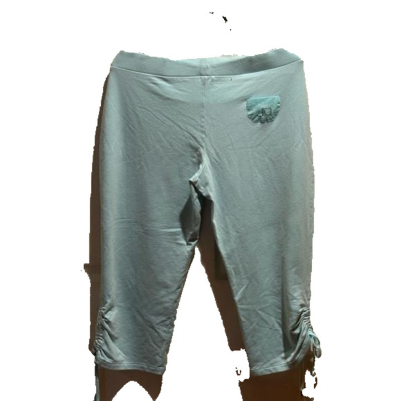 Vintage J. Lo Aquamarine cotton Trackpants Large - Picture 2 of 8